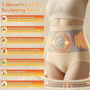 The 4-in-1 Slimming Shorts That Burn Fat While You Sit — Moringa & Berberine Nano-Fiber Technology Does the Work For You